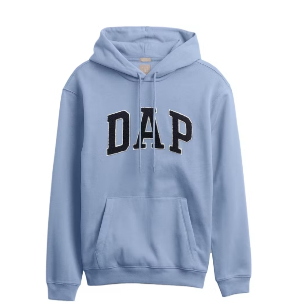 GAP DAP HOODIE IN SKY BLUE